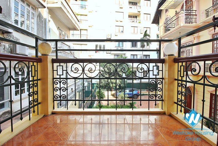 Nice house with big garden for lease in To Ngoc Van st, Tay Ho, Ha Noi